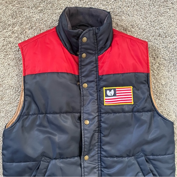 🔴 Wu-Tang Jacket Size Small WuTang Vest Rare Iron Flag Rza WuTang Clan - Picture 14 of 16